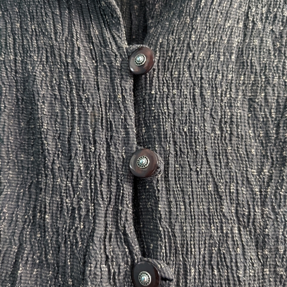 Grey collared button up - Picture 2 of 4